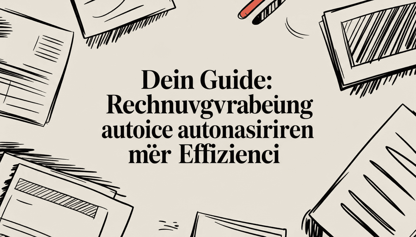Rechnungsverarbeitung automatisieren: Der Praxis-Guide für Deutschland, Österreich und die Schweiz