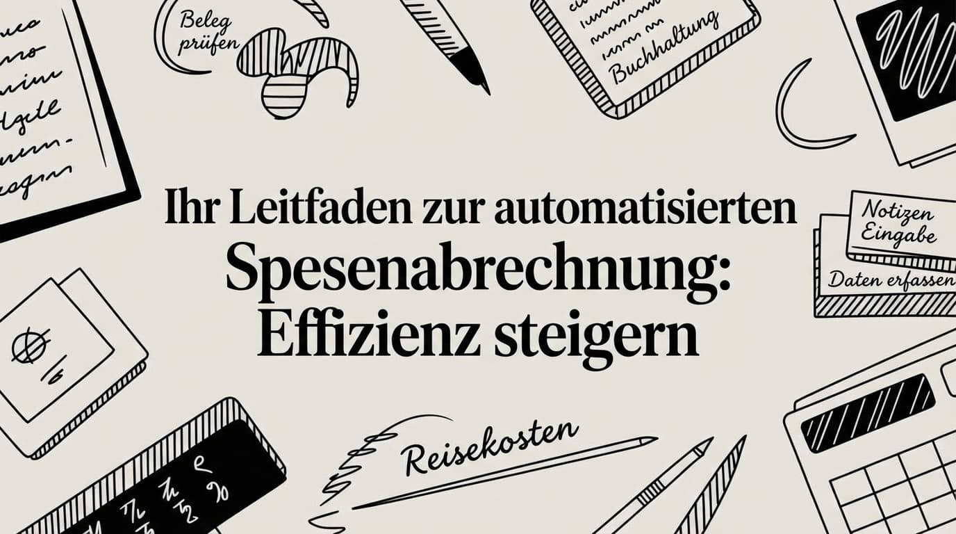 Spesenabrechnung automatisieren: So gewinnst du wertvolle Zeit zurück