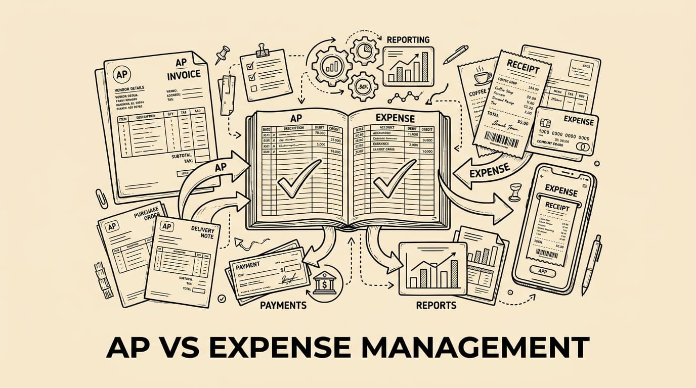 Accounts payable vs gestione spese: dove inizia e finisce ogni processo