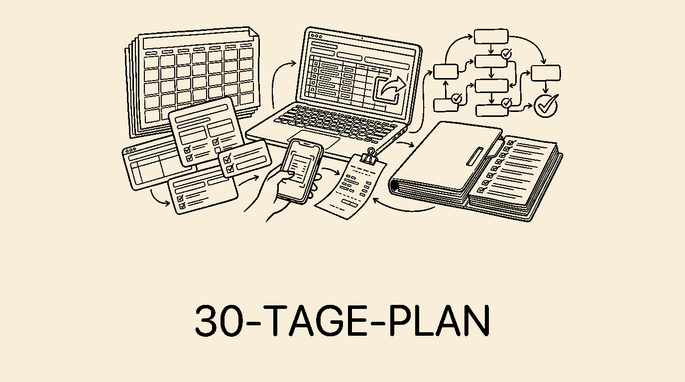 DATEV-ready Spesenprozess für KMU: Ein 30-Tage-Einführungsplan