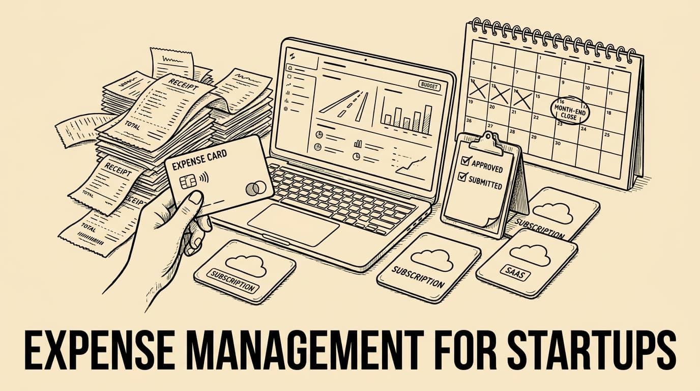 Expense management voor startups: grip voordat uitgaven groeien