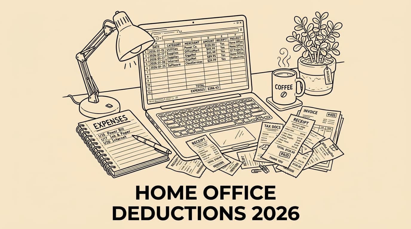 Deducción de gastos de oficina en casa 2026: Guía completa para autónomos