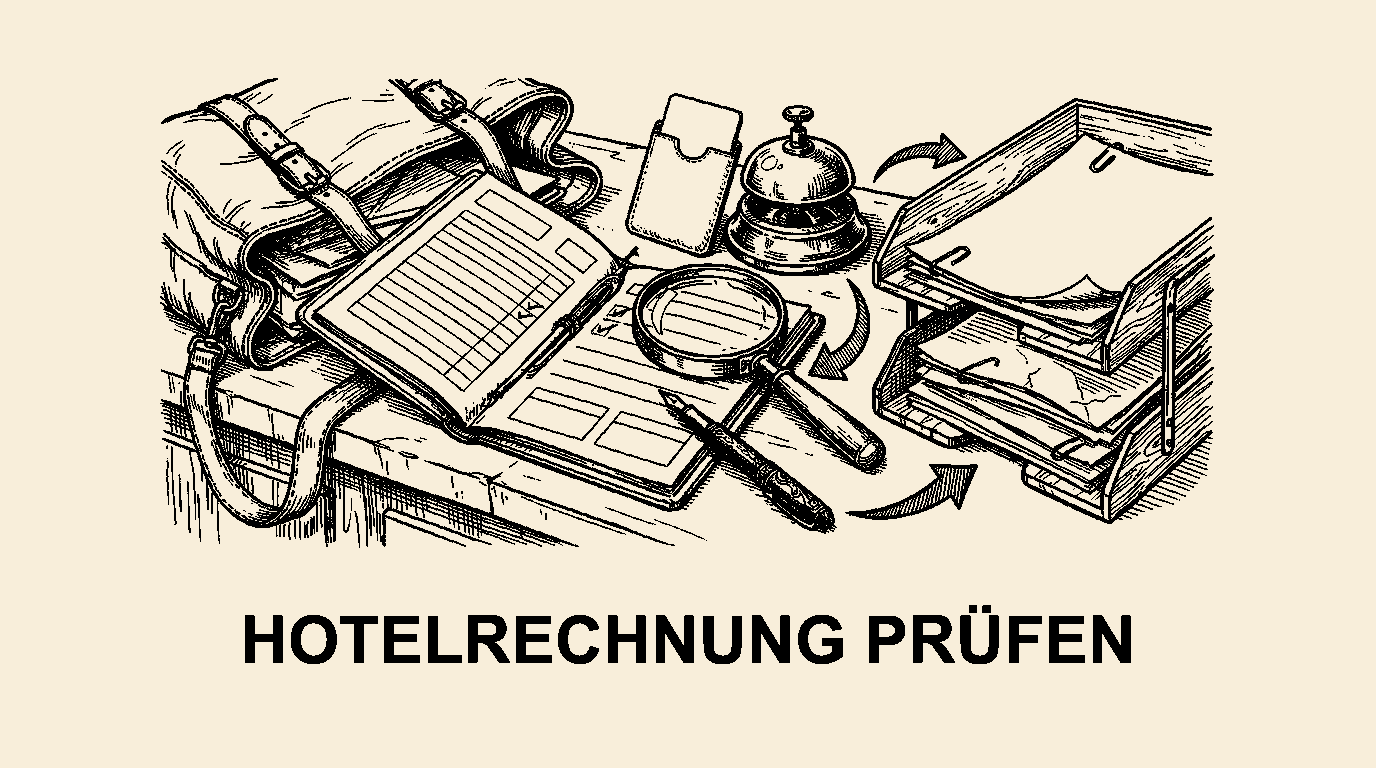 Hotelrechnung auf den Mitarbeiternamen: Wann Finance eine Korrektur anfordern sollte