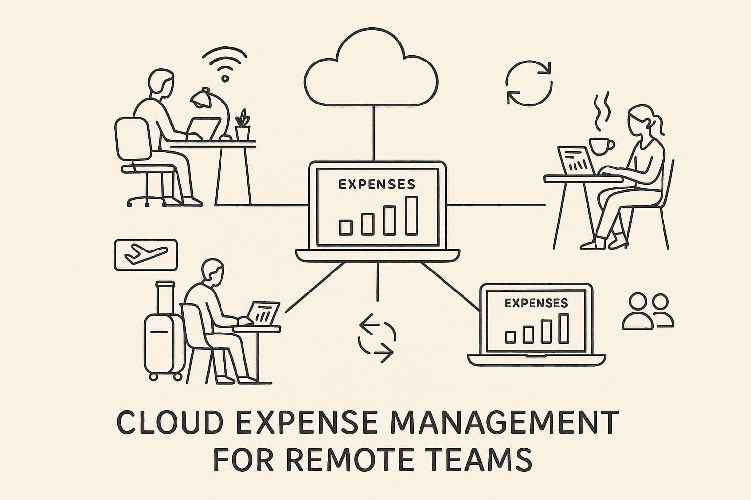 Cloud-basiertes Reisekostenmanagement für Remote-Teams