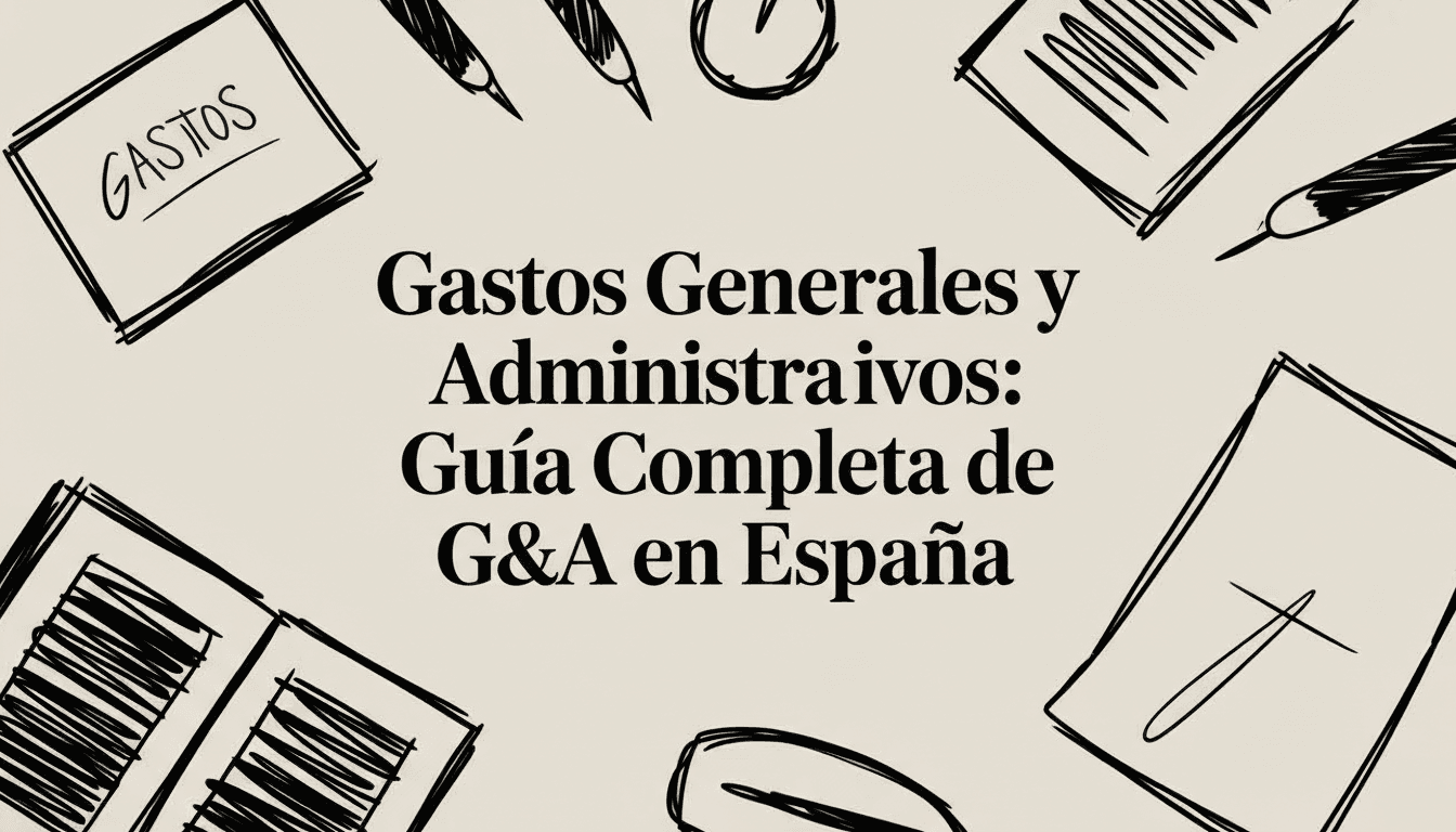 Gastos Generales y Administrativos: Guía Completa de G&A en España