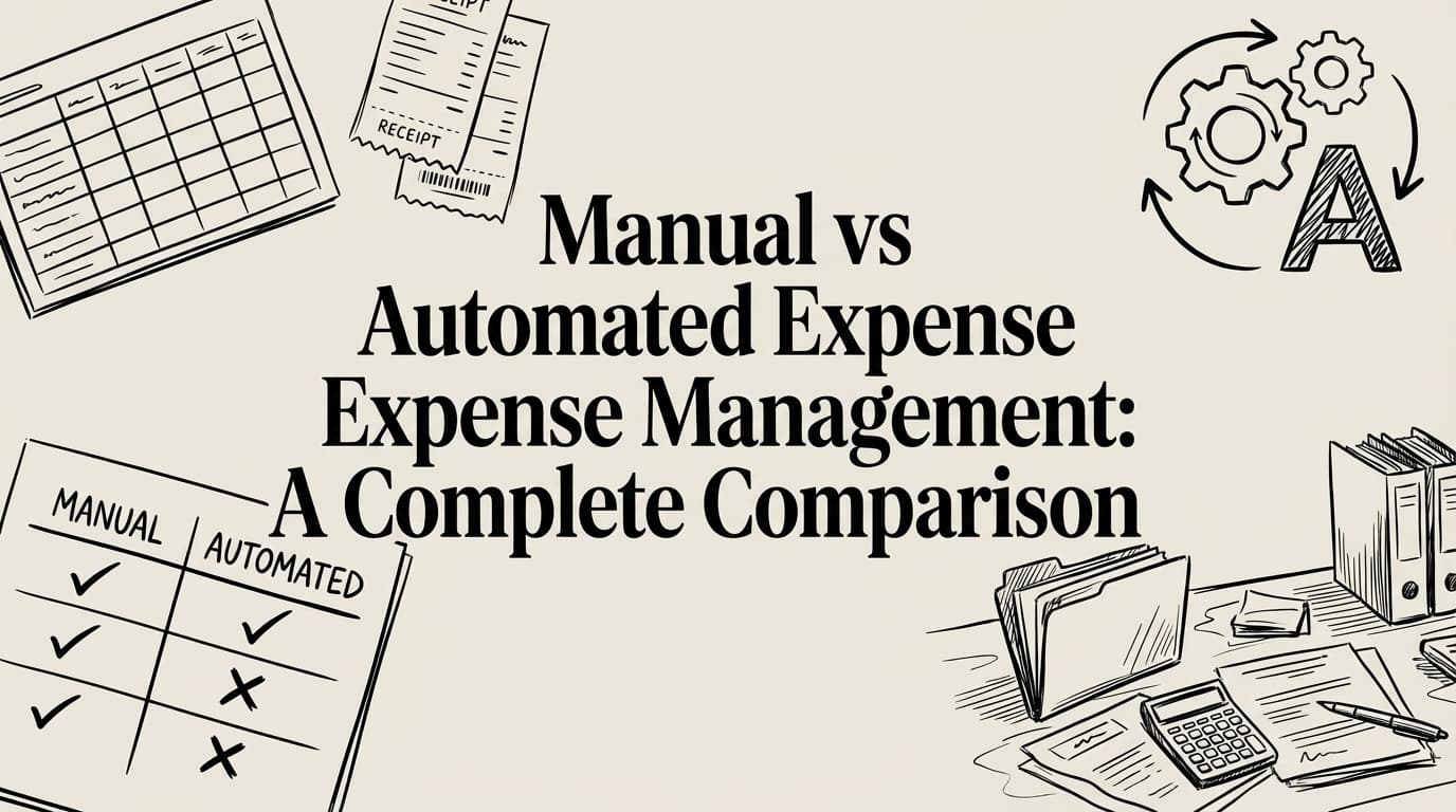 Manuelle vs. automatisierte Spesenabrechnung: Ein vollständiger Vergleich