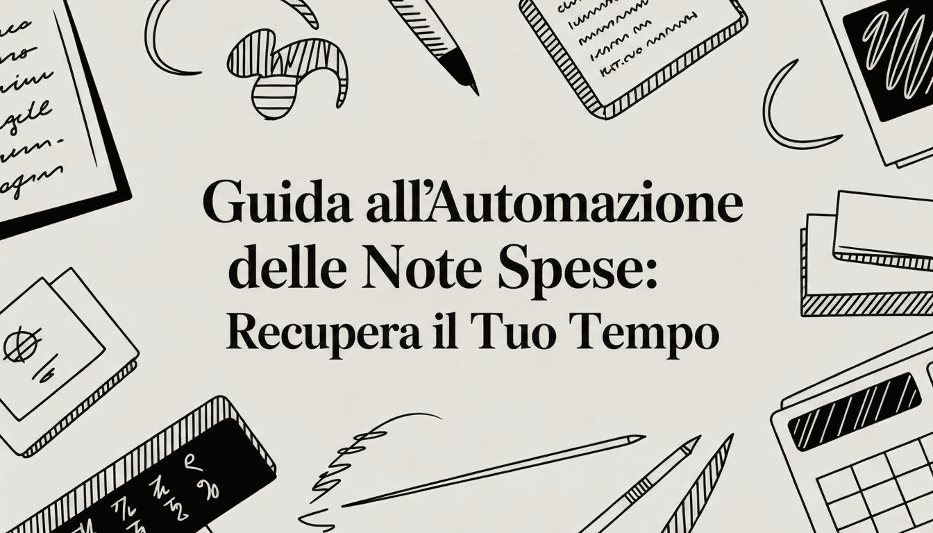 Guida all'Automazione delle Note Spese: Recupera il Tuo Tempo