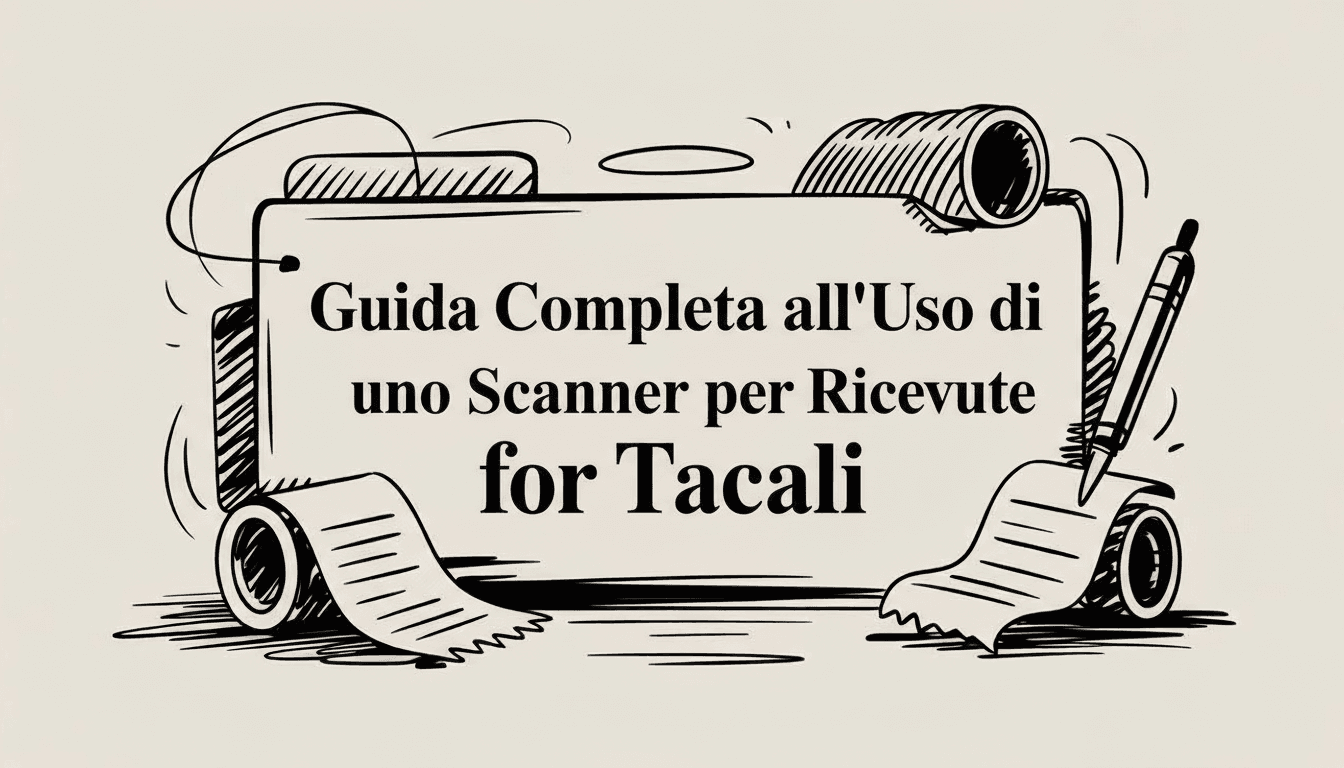 Guida Completa all'Uso di uno Scanner per Ricevute Fiscali