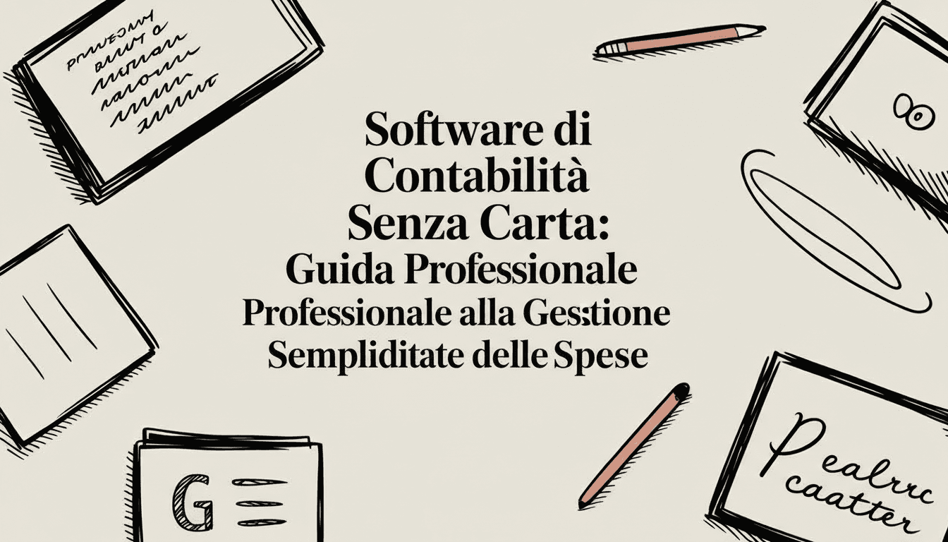 Software di Contabilità Senza Carta: Guida Professionale alla Gestione Semplificata delle Spese