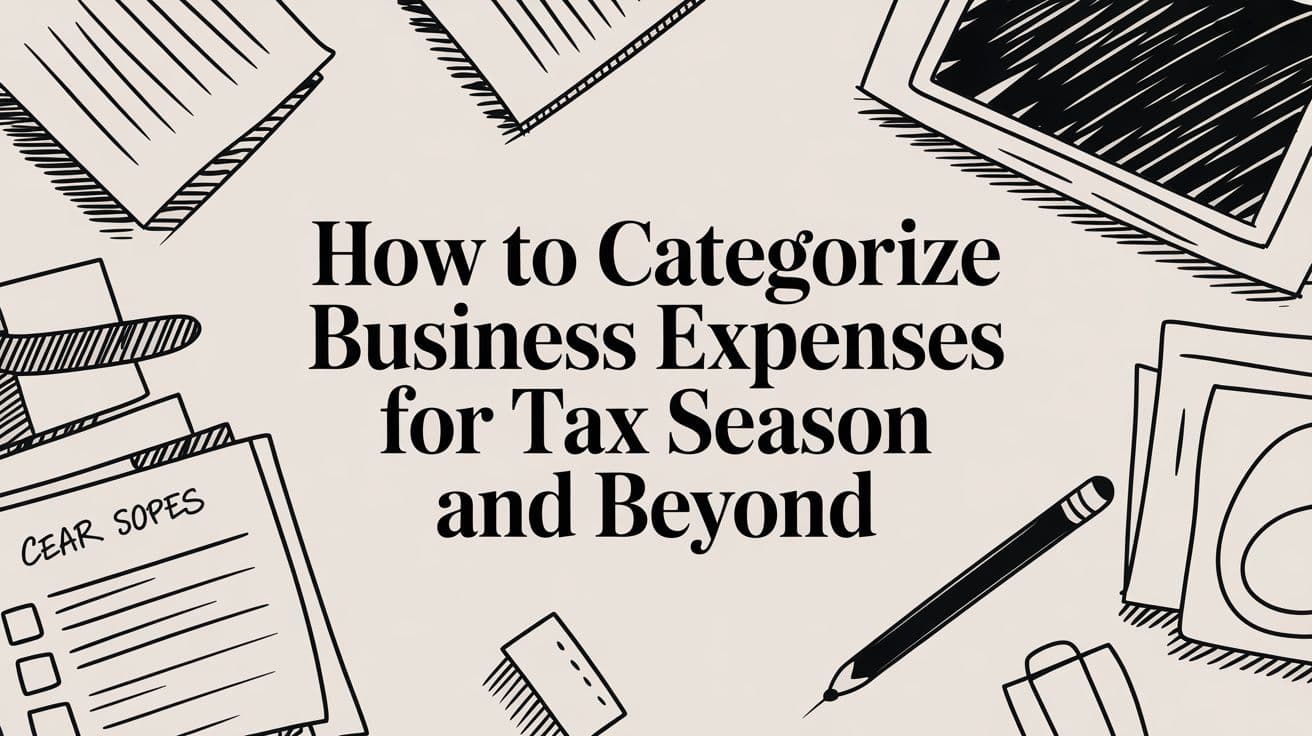 How to Categorize Business Expenses for Tax Compliance and Financial Control