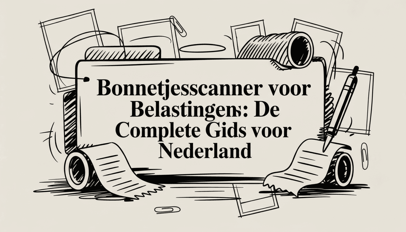 Bonnetjesscanner voor Belastingen: De Complete Gids voor Nederland