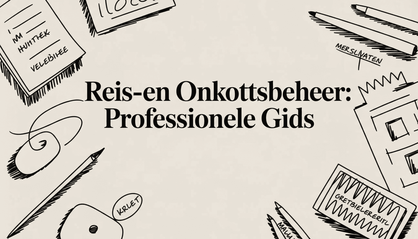 Reis- en Onkostenbeheer: Professionele Gids